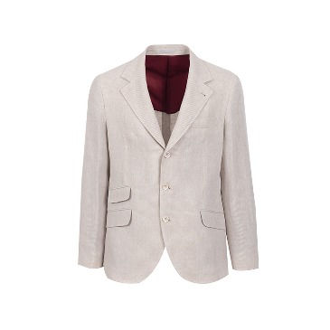 Double Pocket Blazer Linen Suit (Set)