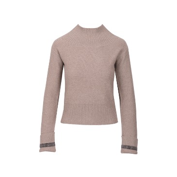 Long-sleeved knitted Top