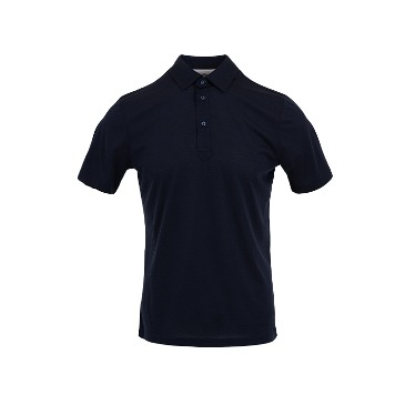 Cotton And Silk Slim Fit Polo Shirts