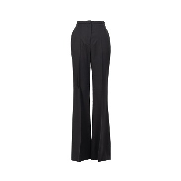 Boiled wool trousers