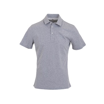 Classic Cotton Polo Shirt_Gray