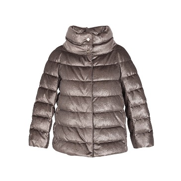 Quilted Zipped Puffer Jacket