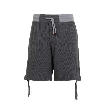 [Brunello Cucinelli] Corduroy-detail Bermuda Shorts